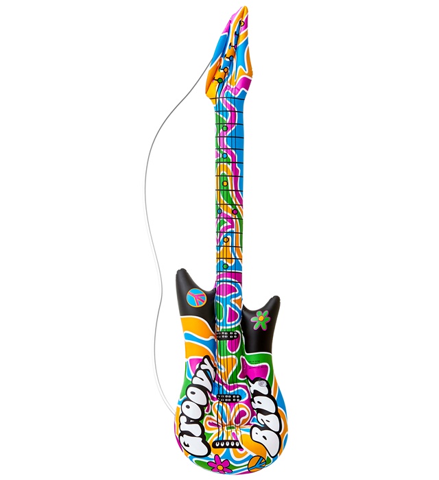 [04816] "GUITARE GROOVY GONFLABLE " 105 cm