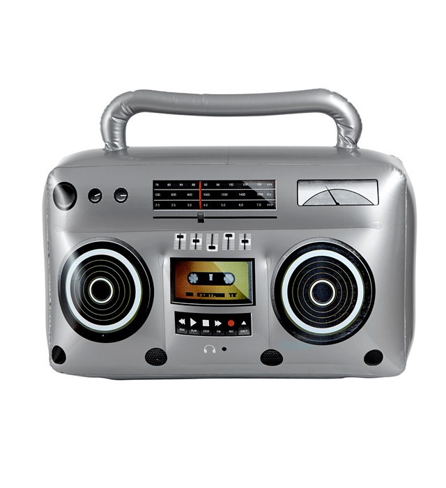 "RADIO GONFLABLE" 50 cm