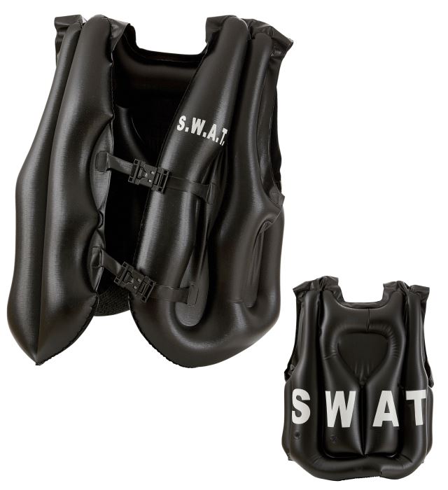 [04835] "GILET PARE BALLE SWAT GONFLABLE taille adulte