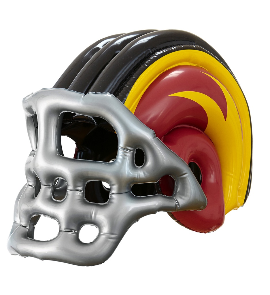 [04866] "CASQUE DE FOOTBALL AMERICAIN GONFLABLE" taille enfant