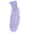 "50 PLUMES" violettes - env. 10 cm