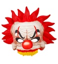 "MASQUE EN TISSU SANS MENTON CLOWN TUEUR"