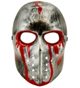 "MASQUE HOCKEY ENSANGLANTE" en plastique dur