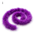"MARABOU DECORATIF" violet - 2 m