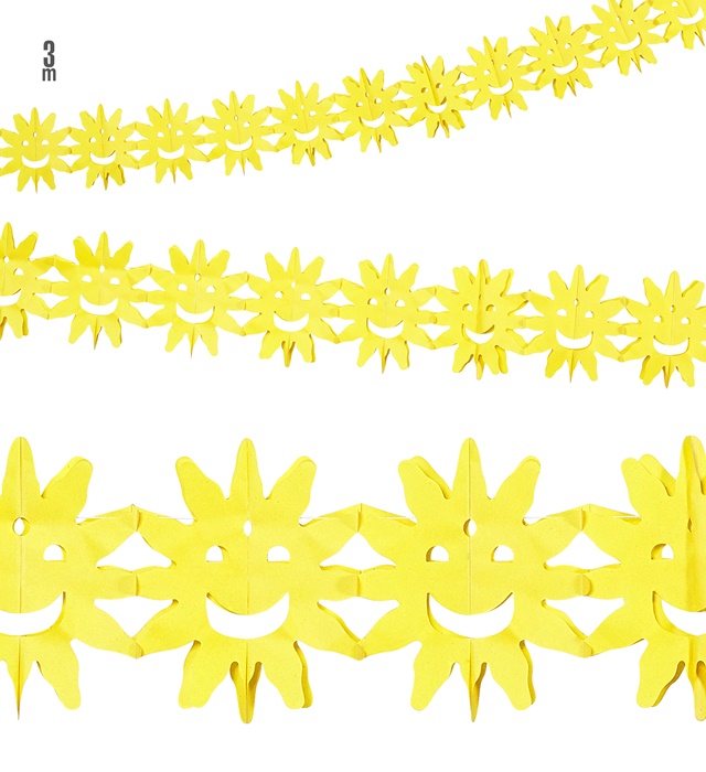 "GUIRLANDE SOLEIL" 3 m