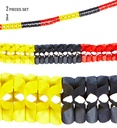Set de "2 GUIRLANDES BOAS ALLEMAGNE" 3 m - Ø 8 cm