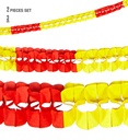 Set de "2 GUIRLANDES BOAS ESPAGNE" 3 m - Ø 8 cm