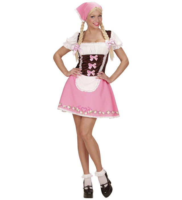 "BAVAROISE" (robe avec jupon, coiffe)
