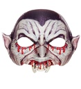 "MASQUE DE VAMPIRE EN TISSU SANS MENTON"