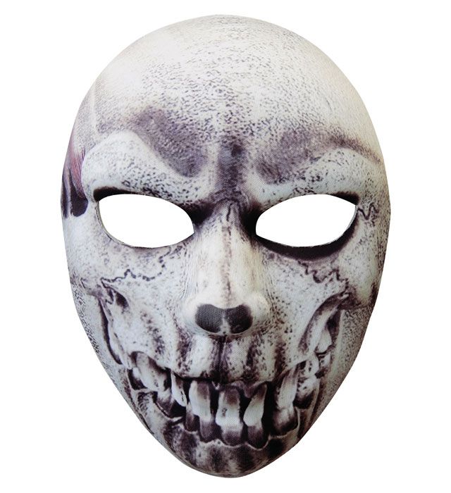 "DEMI-MASQUE CRANE EN TISSU"