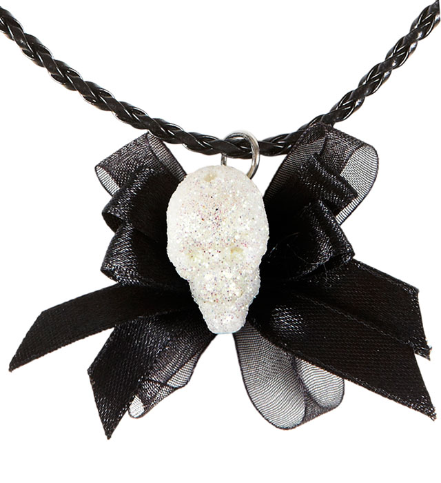 "COLLIER CRANE ET NOEUD"