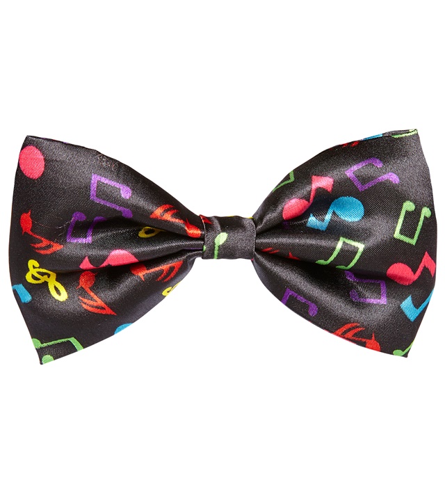 [05736] "NOEUD PAPILLON NOTES DE MUSIQUE"