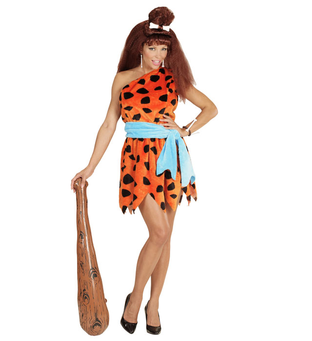 [05781] "FEMME DES CAVERNES" (robe, ceinture) (S)