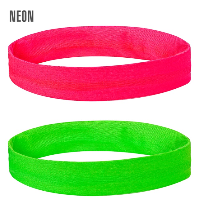 Set de "2 BANDEAUX NEONS"