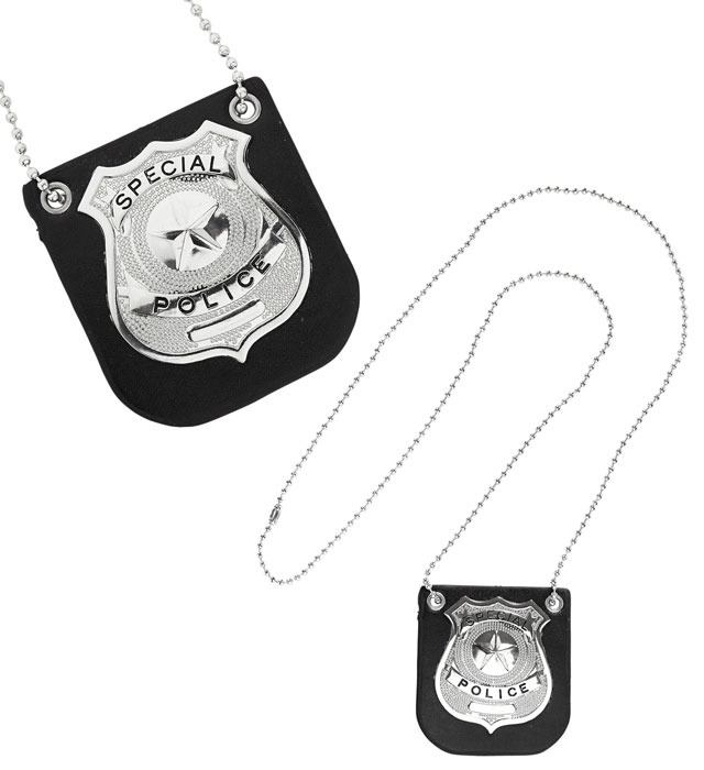 "BADGE DE POLICIER"