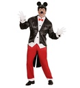 "MONSIEUR SOURIS" (queue de pie avec gilet et noeud papillon, pantalon, oreilles)