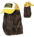 "CASQUETTE DE ROUTIER AVEC CHEVEUX"