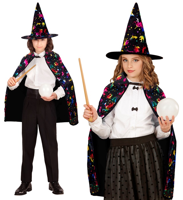 [05936] "SORCIER" (manteau, chapeau) - 70 cm