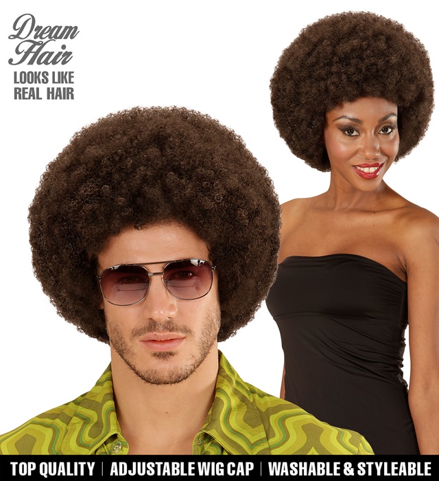 "PERRUQUE AFRO DREAM HAIR" en boite couleur