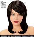 "PERRUQUE MEGAN NOIRE DREAM HAIR" en boite couleur