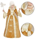 "NOBLE VENITIENNE" (robe avec jupon crinoline, cape)