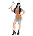 "INDIENNE" (robe, ceinture, bandeau avec plumes)