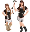 "INDIENNE" (robe, ceinture,bandeau)