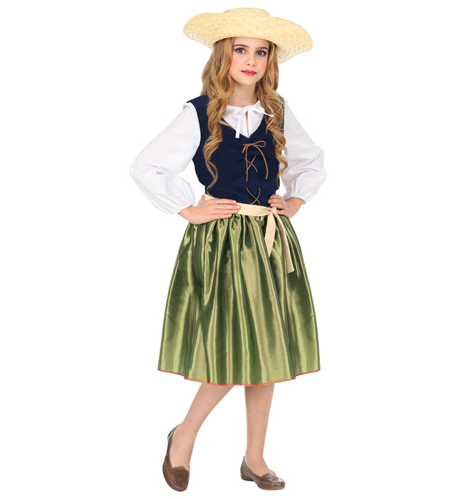 [06620] "SERVANTE RENAISSANCE" (robe, ceinture) (104 cm / 2-3 Years)
