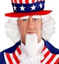 "PERRUQUE, BOUC ET SOURCILS MR. AMERICA" en boite