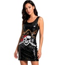 "LA PIRATE" (robe à paillettes)