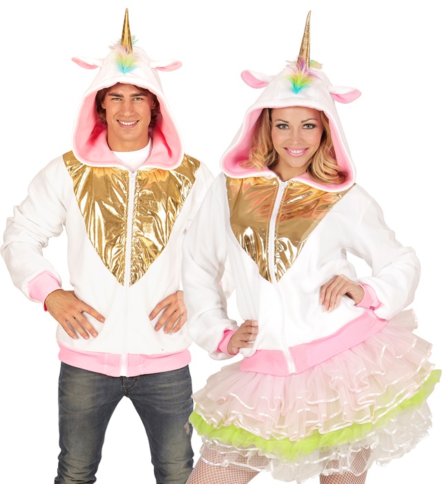 "LICORNE FANTAISIE" (veste à capuche)