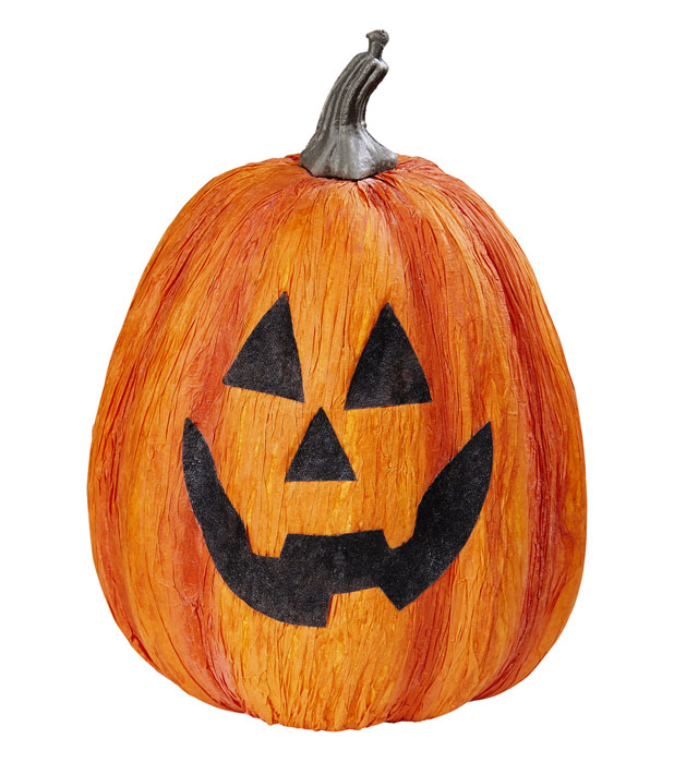 "CITROUILLE D'HALLOWEEN" 23 cm