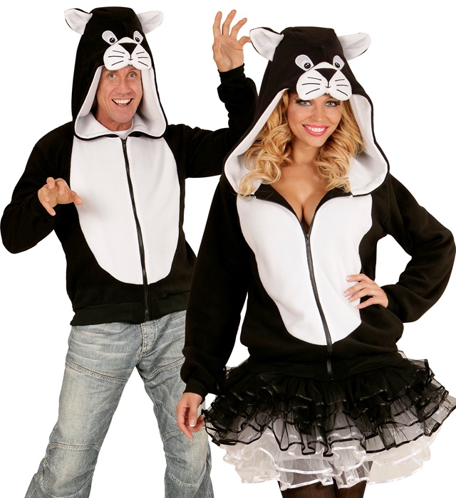"CHAT" (veste polaire à capuche)
