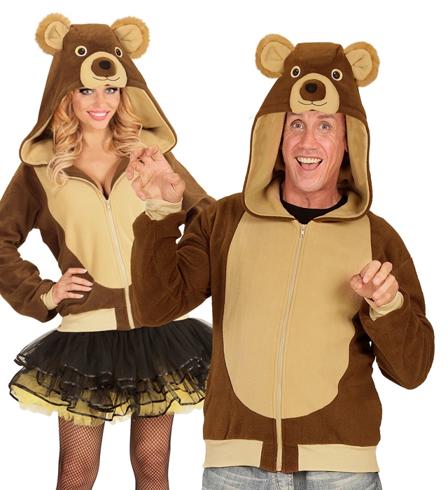 "OURS" (veste polaire à capuche)