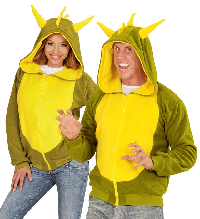 "DRAGON" (veste polaire à capuche)