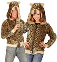 "LÉOPARD" (veste polaire à capuche)