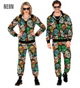"COMBINAISON PARTY FASHION JOUR DES MORTS" (veste, pantalon)
