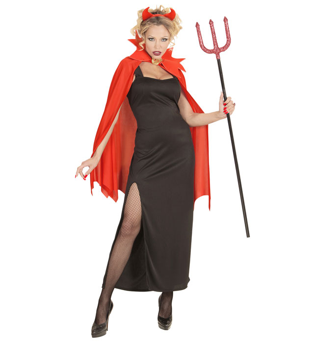 "DEMON" (robe, cape, cornes)