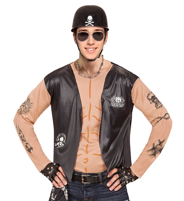 "BIKER" (haut avec veston)