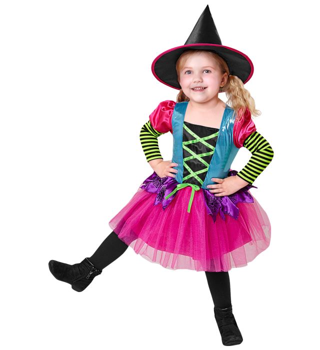 "SORCIERE" (robe, chapeau)