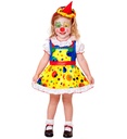"CLOWN" (robe, mini-chapeau)