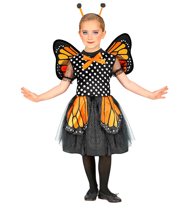 "PAPILLON" (robe tutu, ailes, antennes)