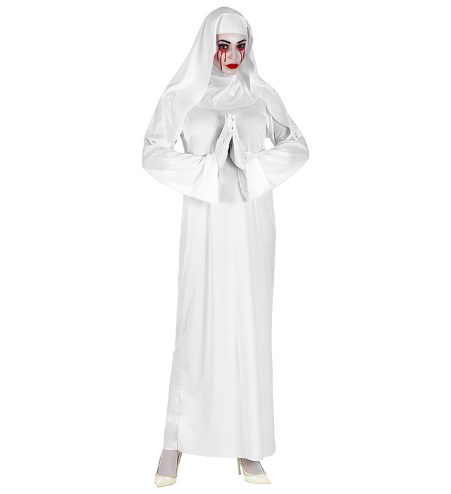 "RELIGIEUSE FANTOMATIQUE" (tunique, couvre-chef, gants)