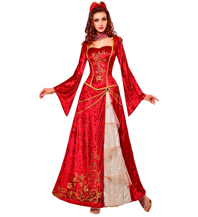 [07721] "PRINCESSE RENAISSANCE" (robe, collier, coiffe) (S)