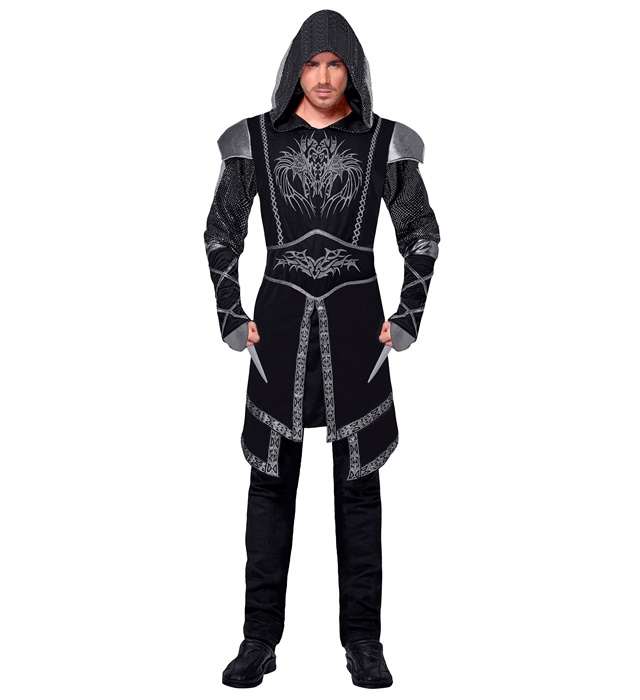 "ASSASSIN SOMBRE" (casaque à capuche)
