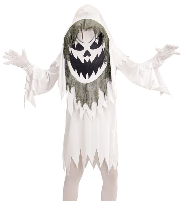 "FANTOME DEMONIAQUE" (tunique, masque à capuche surdimensionné)
