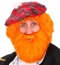 "MOUSTACHE AVEC BARBE" rousse