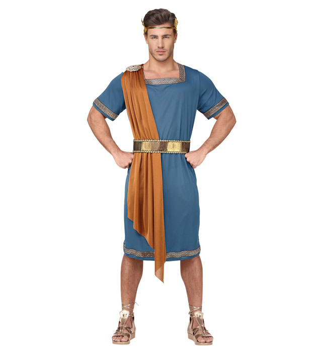 "EMPEREUR ROMAIN" (tunique avec ceinture, ceinture, couronne de laurier)