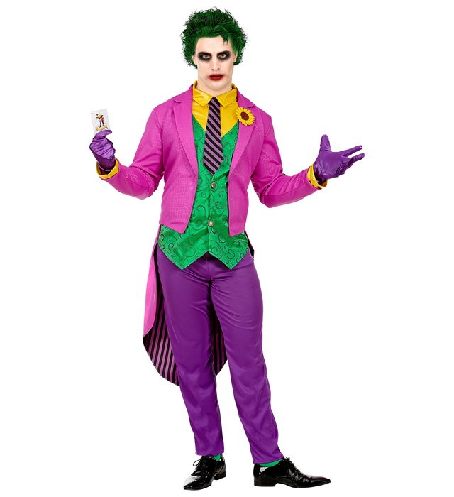 "CLOWN MALEFIQUE" (manteau avec chemise et gilet, pantalon, cravate, gants)