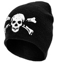 BERET AVEC CRANE ET OS EN CROIX